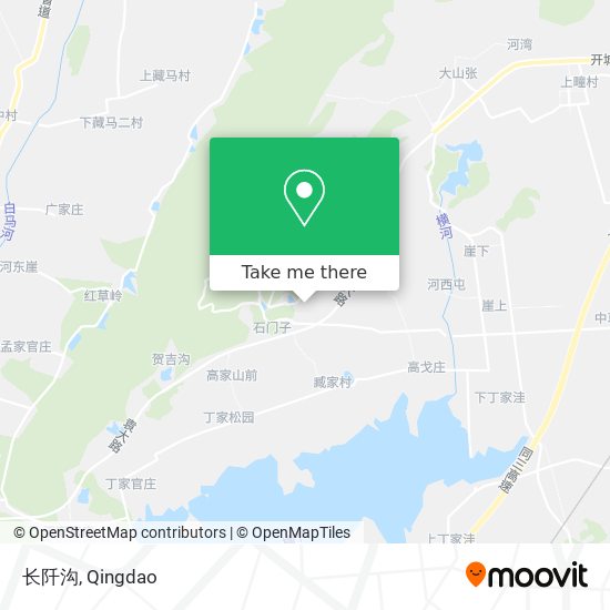 长阡沟 map