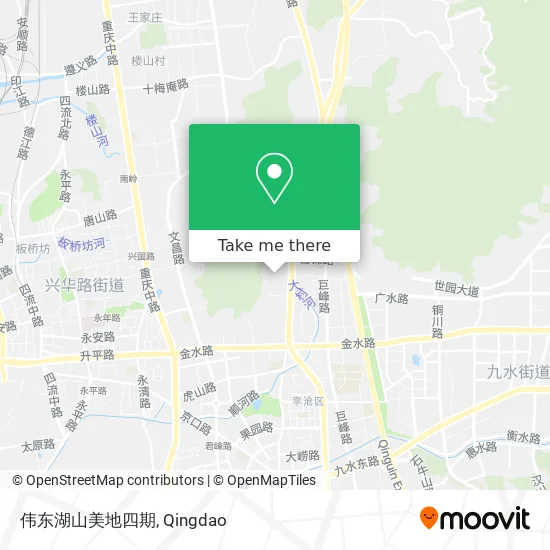 伟东湖山美地四期 map