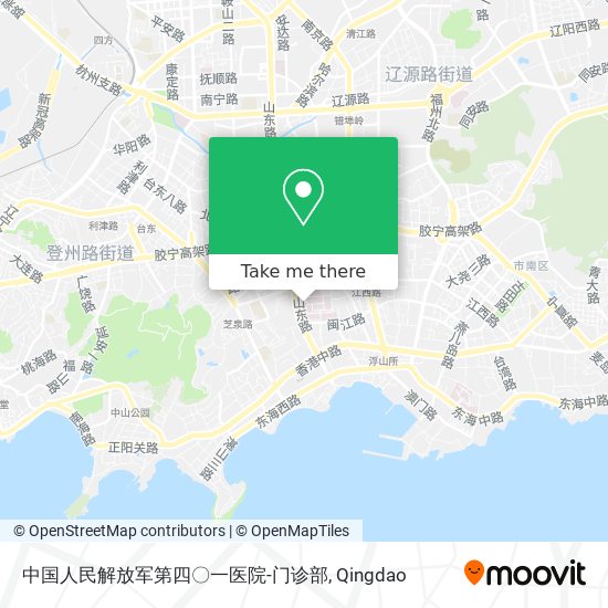 中国人民解放军第四〇一医院-门诊部 map