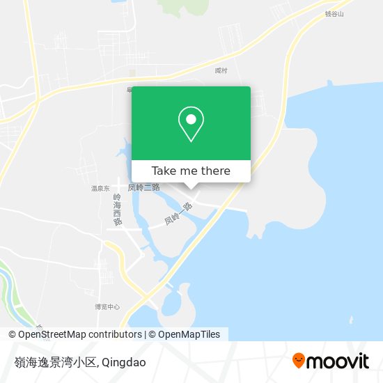 嶺海逸景湾小区 map