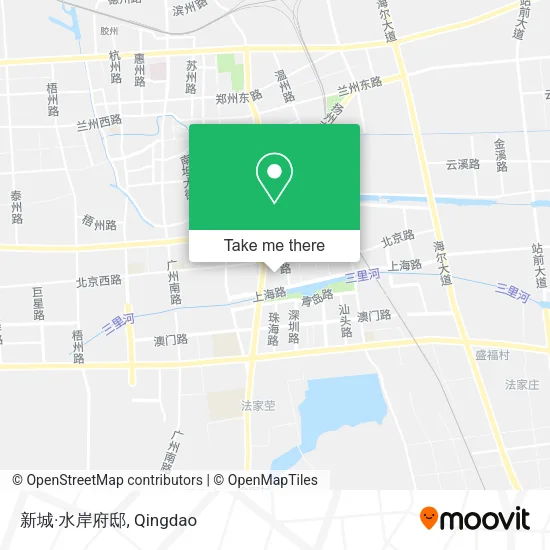 新城·水岸府邸 map
