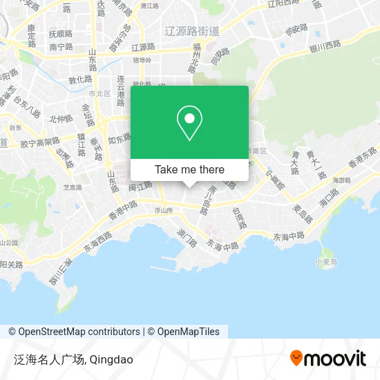 泛海名人广场 map