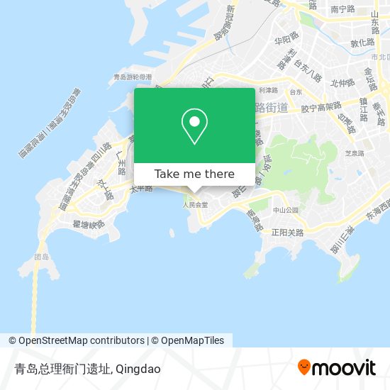青岛总理衙门遗址 map
