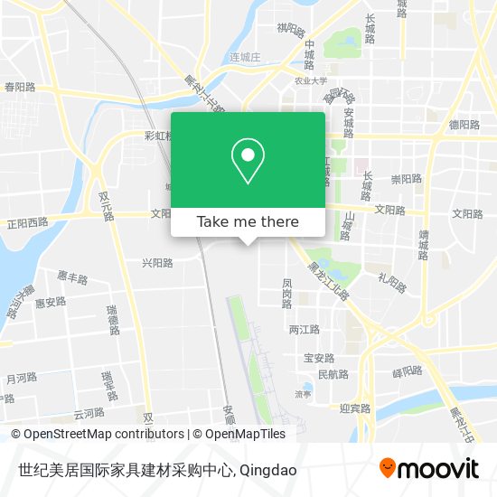 世纪美居国际家具建材采购中心 map