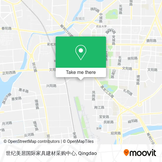 世纪美居国际家具建材采购中心 map