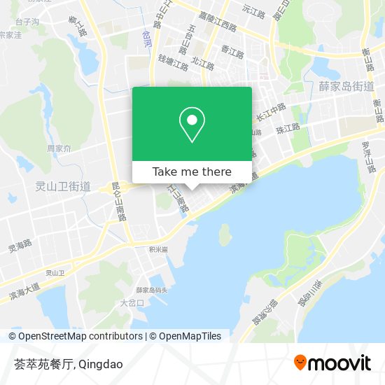 荟萃苑餐厅 map