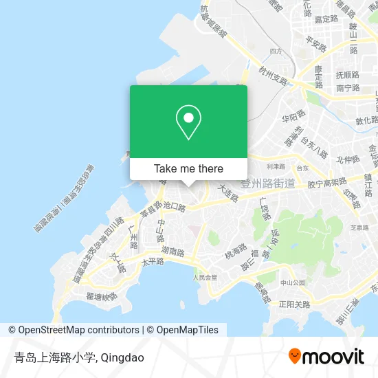 青岛上海路小学 map