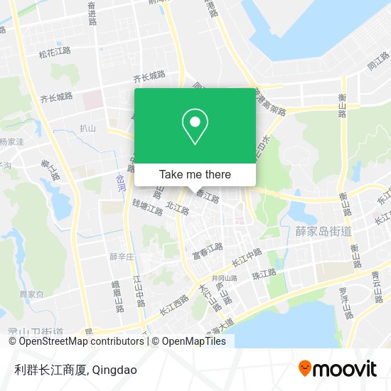 利群长江商厦 map