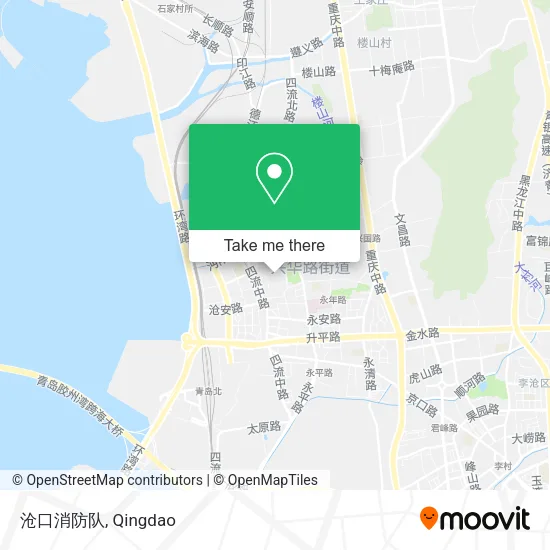 沧口消防队 map