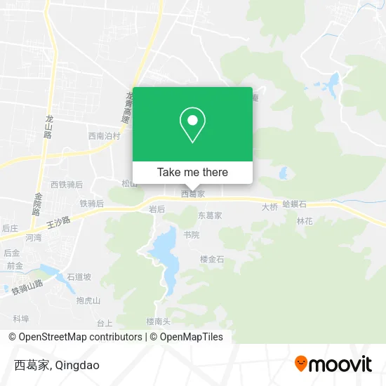 西葛家 map