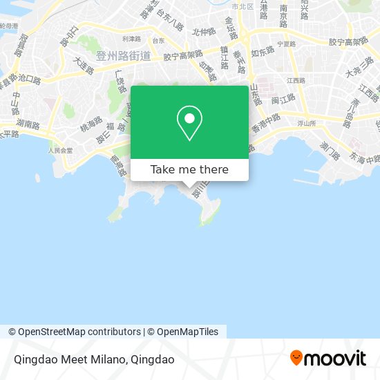 Qingdao Meet Milano map