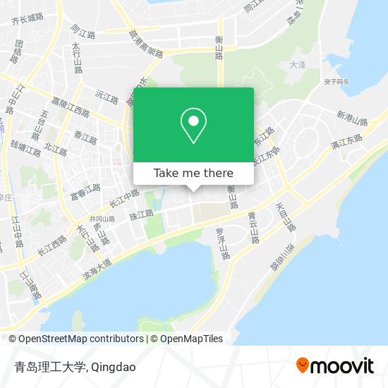 青岛理工大学 map