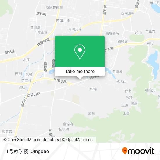 1号教学楼 map