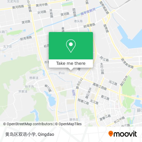 黄岛区双语小学 map