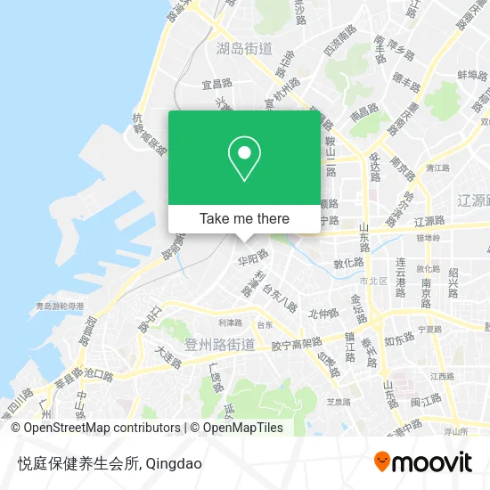 悦庭保健养生会所 map