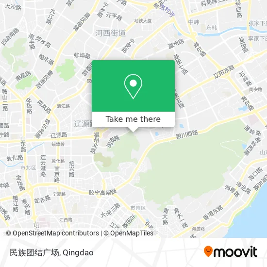 民族团结广场 map