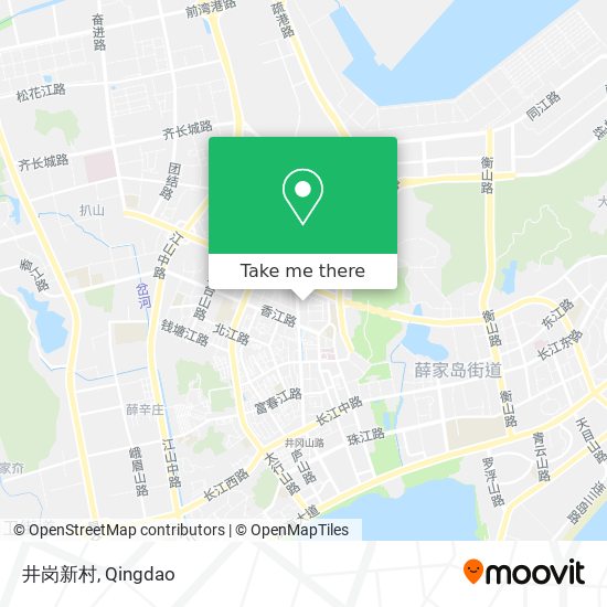 井岗新村 map