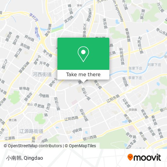 小南韩 map