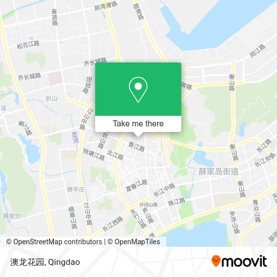 澳龙花园 map
