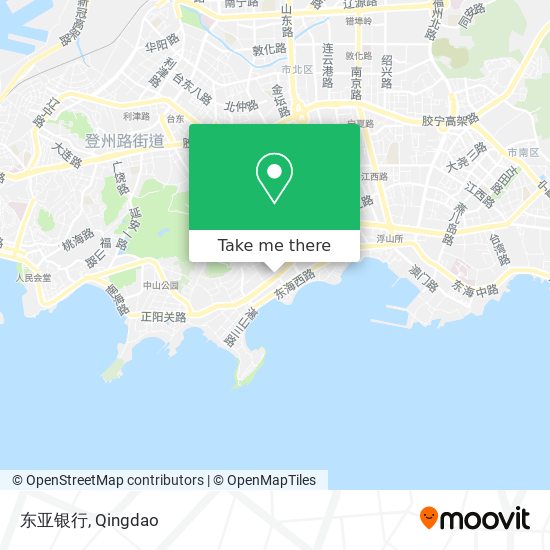 东亚银行 map