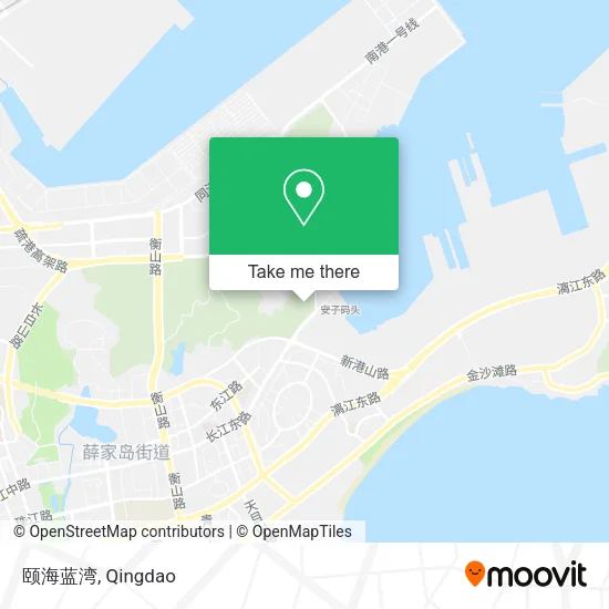 颐海蓝湾 map