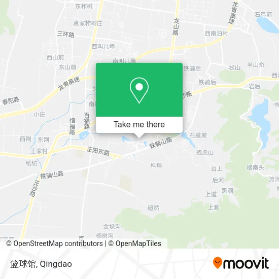 篮球馆 map