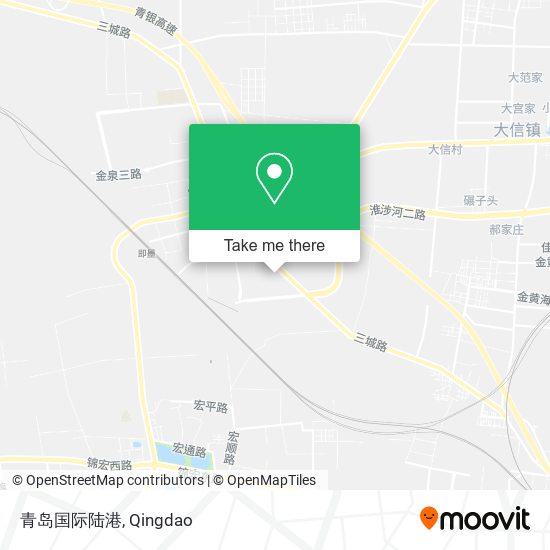 青岛国际陆港 map