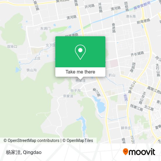 杨家洼 map