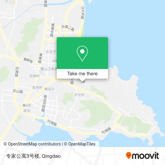 专家公寓3号楼 map