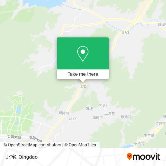 北宅 map