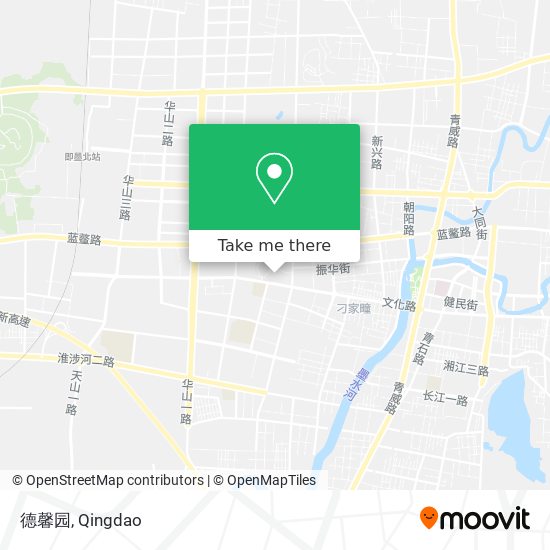 德馨园 map