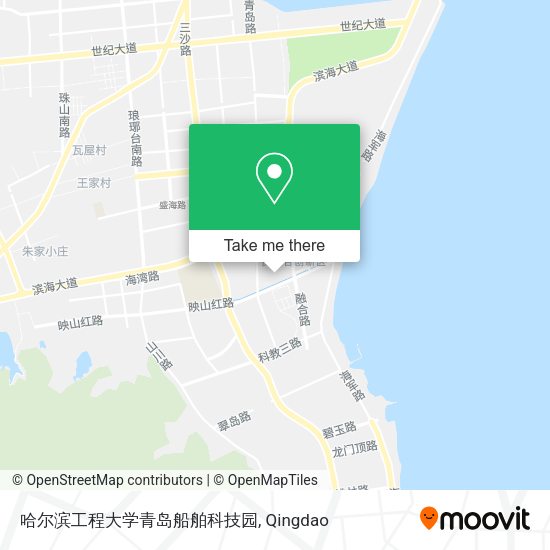 哈尔滨工程大学青岛船舶科技园 map