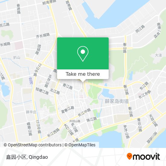 鑫园小区 map