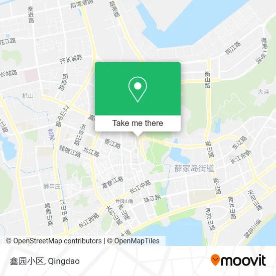 鑫园小区 map