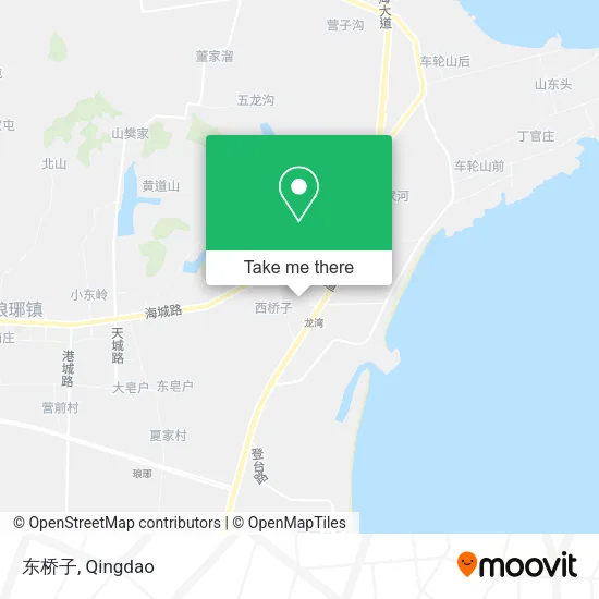 东桥子 map