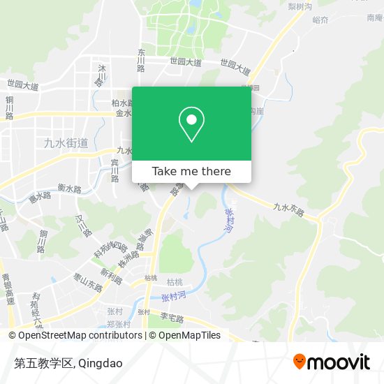 第五教学区 map