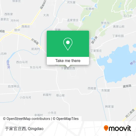 于家官庄西 map