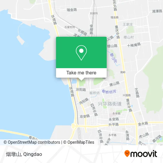 烟墩山 map