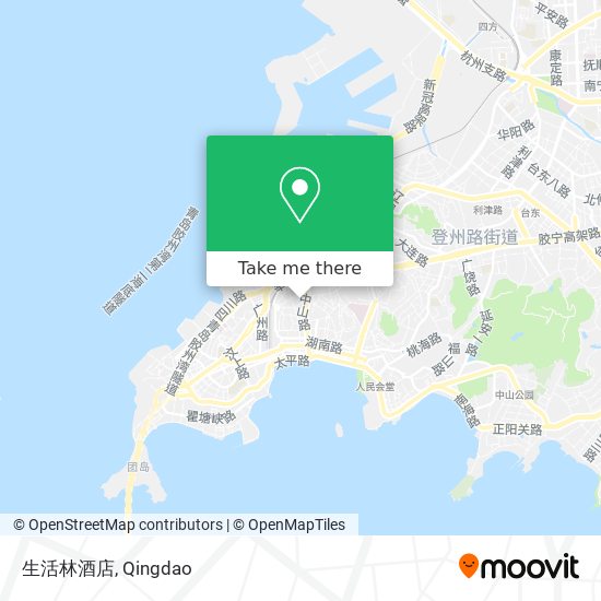 生活林酒店 map