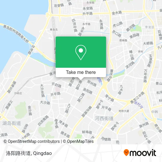 洛阳路街道 map