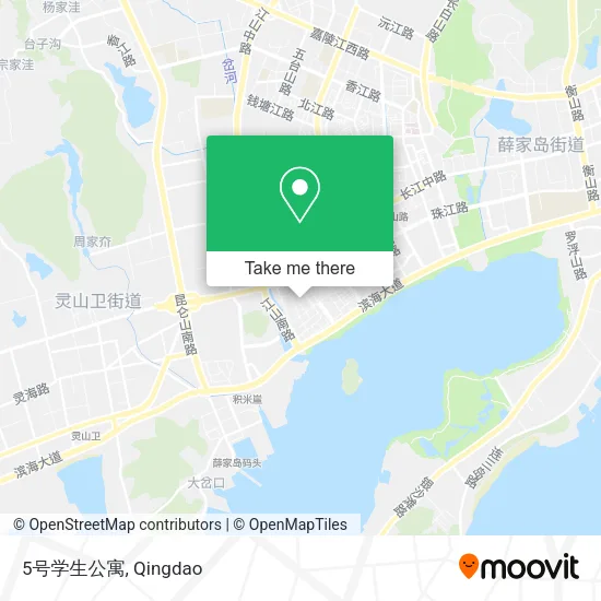 5号学生公寓 map