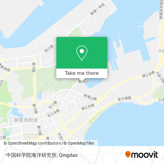 中国科学院海洋研究所 map