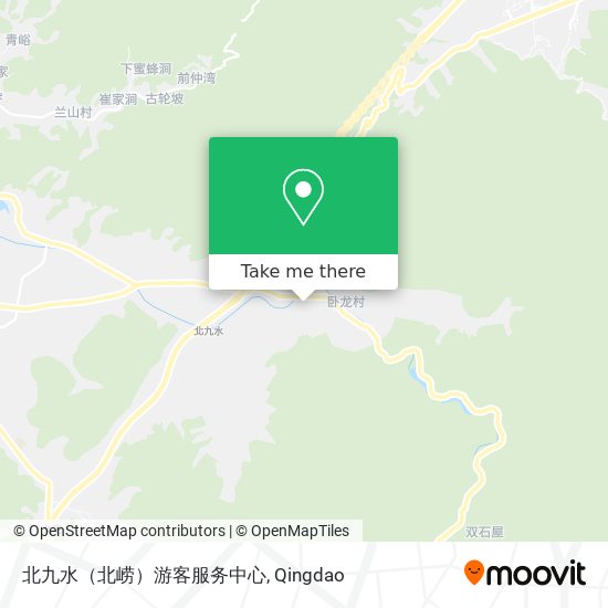 北九水（北崂）游客服务中心 map