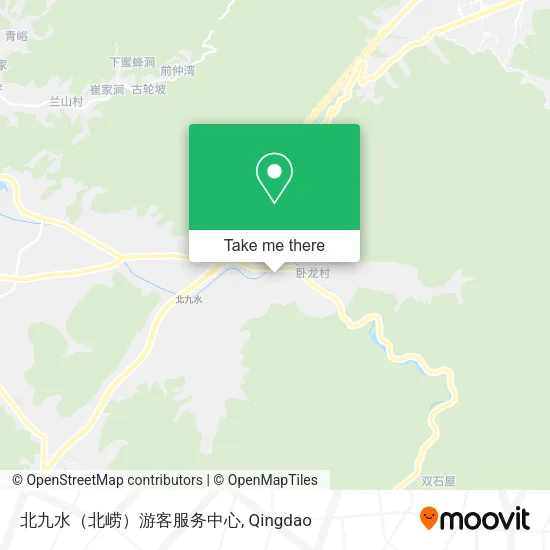 北九水（北崂）游客服务中心 map