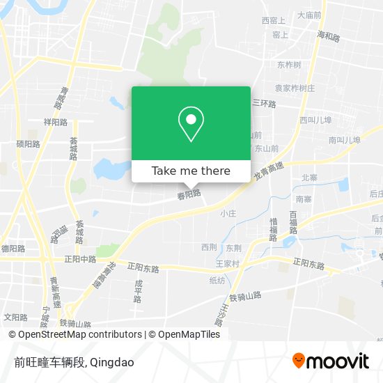 前旺疃车辆段 map