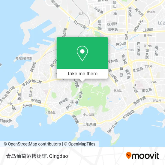 青岛葡萄酒博物馆 map