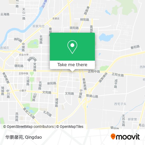 华鹏馨苑 map