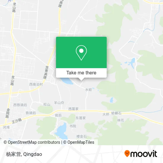 杨家营 map