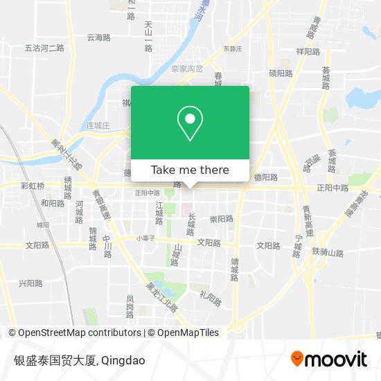 银盛泰国贸大厦 map