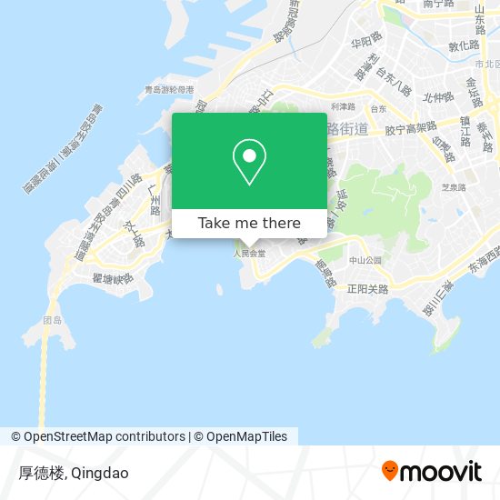 厚德楼 map
